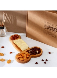 Деревянное блюдо для подачи в форме члена (32,5 х 20 х 1,7 см) - Сима-Ленд - купить с доставкой в Пушкино