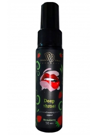 Спрей для горла Deep Throat с десенсибилизирующим эффектом и вкусом клубники - 50 мл. - БиоМед - купить с доставкой в Пушкино