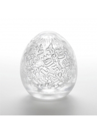 Мастурбатор-яйцо Keith Haring EGG PARTY - Tenga - в Пушкино купить с доставкой