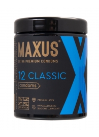 Классические презервативы MAXUS Classic - 12 шт. - Maxus - купить с доставкой в Пушкино