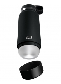 Черный мастурбатор в виде бутылки Fap Flask - Pipedream - в Пушкино купить с доставкой