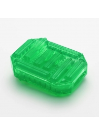 Зеленый мастурбатор-стимулятор Tenga Uni Emerald - Tenga - в Пушкино купить с доставкой