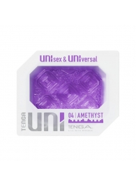 Фиолетовый мастурбатор-стимулятор Tenga Uni Amethyst - Tenga - в Пушкино купить с доставкой