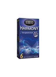 Текстурированные презервативы Domino Harmony - 6 шт. - Domino - купить с доставкой в Пушкино