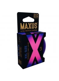 Презервативы Maxus XXL увеличенного размера - 3 шт. - Maxus - купить с доставкой в Пушкино