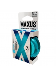 Презервативы Maxus G spot с двойной спиралью - 3 шт. - Maxus - купить с доставкой в Пушкино