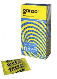 Классические презервативы с обильной смазкой Ganzo Classic - 12 шт. - Ganzo - купить с доставкой в Пушкино