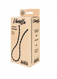 Черный уретральный массажер Glide Small - 30 см. - Lola Games - купить с доставкой в Пушкино