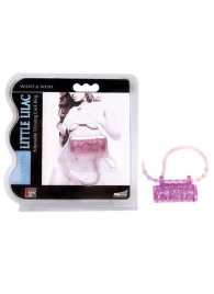 Эрекционное кольцо с вибратором LITTLE LILAC - Dream Toys - в Пушкино купить с доставкой