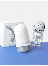 Белый автоматический мастурбатор Extra Sauce - Sauce - в Пушкино купить с доставкой