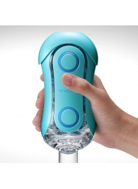 Голубой мастурбатор Tenga Flip ORB Ocean - Tenga - в Пушкино купить с доставкой