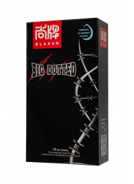 Презервативы с точками Elasun Big Dotted - 10 шт. - Elasun - купить с доставкой в Пушкино