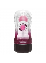 Прозрачный текстурированный мастурбатор Vacuum Cup Masturbator Black Hole - Baile - в Пушкино купить с доставкой