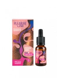 Жидкий вибратор Passion Drips Cold n Hot - 15 мл. - Pleasure Lab - купить с доставкой в Пушкино