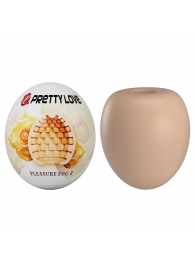 Бежевый мастурбатор-яйцо Pleasure Egg II - Baile - в Пушкино купить с доставкой