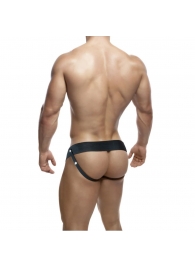 Телесный фаллопротез на черных эластичных ремнях 7 Inch Hollow Strap On - 17 см. - Blush Novelties - купить с доставкой в Пушкино