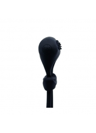 Чёрное лассо на пенис с вибрацией - Baile - в Пушкино купить с доставкой