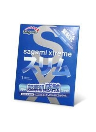 Презерватив Sagami Xtreme FEEL FIT 3D - 1 шт. - Sagami - купить с доставкой в Пушкино