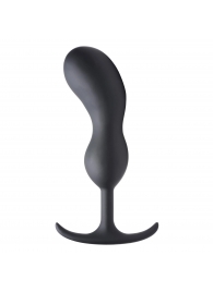 Черный массажер простаты с утяжелителями Premium Silicone Weighted Prostate Plug XL - 20,8 см. - XR Brands - в Пушкино купить с доставкой