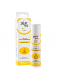 Силиконовый лубрикант с жожоба pjur MED Soft glide - 100 мл. - Pjur - купить с доставкой в Пушкино