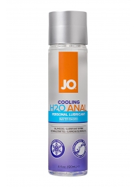 Анальный охлаждающий и обезболивающий лубрикант на водной основе JO Anal H2O COOLING - 120 мл. - System JO - купить с доставкой в Пушкино