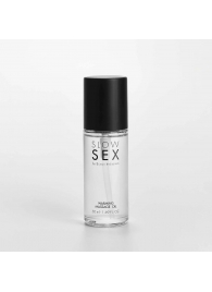 Съедобное cогревающее массажное масло Slow Sex - 50 мл. - Bijoux Indiscrets - купить с доставкой в Пушкино