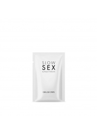 Полоски для орального секса Slow Sex Oral Sex Strips - 7 шт. - Bijoux Indiscrets - купить с доставкой в Пушкино