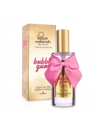 Разогревающее массажное масло Light My Fire Bubble Gum с ароматом бабл-гам - 100 мл. - Bijoux Indiscrets - купить с доставкой в Пушкино
