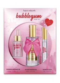 Набор средств для массажа и ласк Bubblegum Play Kit - Bijoux Indiscrets - купить с доставкой в Пушкино