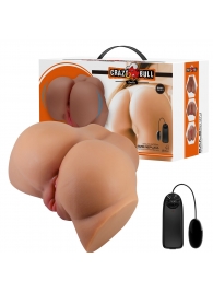 Карамельный мастурбатор-полуторс Emilia с вибрацией - Baile - в Пушкино купить с доставкой