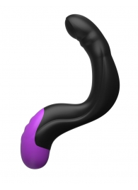 Черно-фиолетовый вибромассажёр простаты Hyper-Pulse P-Spot Massager - Pipedream - в Пушкино купить с доставкой