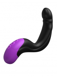 Черно-фиолетовый вибромассажёр простаты Hyper-Pulse P-Spot Massager - Pipedream - в Пушкино купить с доставкой