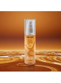 Съедобное массажное масло Kiss Land Salted Caramel - 75 мл. - THE LUFF - купить с доставкой в Пушкино