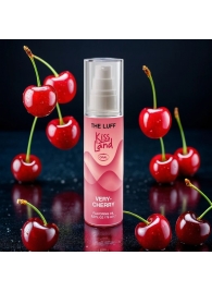 Съедобное массажное масло Kiss Land Very-Cherry - 75 мл. - THE LUFF - купить с доставкой в Пушкино