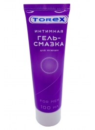 Гель-смазка на водной основе For Men - 100 мл. - Torex - купить с доставкой в Пушкино