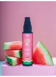 Гель Lick Me с согревающим эффектом и ароматом арбуза - 50 мл. - INTT - купить с доставкой в Пушкино