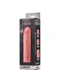 Фаллоудлинитель SUPER HERO Bersek - 19,5 см. - Lola Games - в Пушкино купить с доставкой