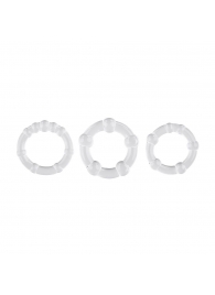 Набор из 3 эрекционных колец Erection Rings Set - Selopa - в Пушкино купить с доставкой