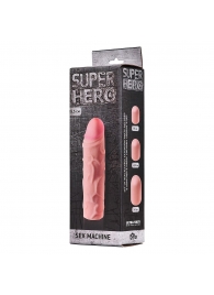 Фаллоудлинитель SUPER HERO Sex Machine - 15,5 см. - Lola Games - в Пушкино купить с доставкой