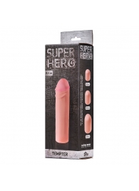 Фаллоудлинитель SUPER HERO Tempter - 16 см. - Lola Games - в Пушкино купить с доставкой