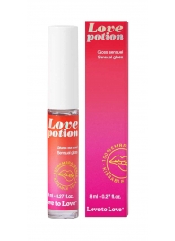 Возбуждающий блеск для губ Love Potion - 8 мл. - Love to Love - купить с доставкой в Пушкино