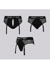Трусики для фиксации насадок Strap-on-me Harness Lingerie Diva XS - Strap-on-me - купить с доставкой в Пушкино