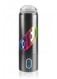 Перезаряжаемый мастурбатор-ротик Extreme Toyz Rechargeable Roto-Bator Mouth - Pipedream - в Пушкино купить с доставкой