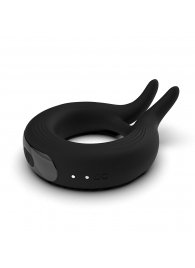 Черное эрекционное кольцо Marry Me Rechargeable Vibrating Cockring - Adrien Lastic - в Пушкино купить с доставкой
