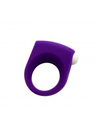 Фиолетовое эрекционное кольцо Puggle Vibrating Ring with Bullet - Adrien Lastic - в Пушкино купить с доставкой