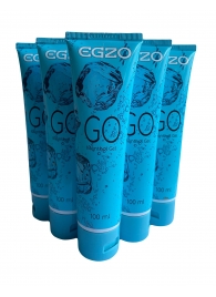 Набор из 5 пролонгирующих лубрикантов на водной основе Egzo Go (по 100 мл.) - EGZO - купить с доставкой в Пушкино