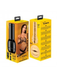 Мастурбатор-ротик Kiiroo Feel Victoria Mouth - Kiiroo - в Пушкино купить с доставкой