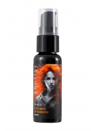 Гель с эффектом вибрации Volcano Of Passion со вкусом вишни - 25 мл. - Erotist Lubricants - купить с доставкой в Пушкино