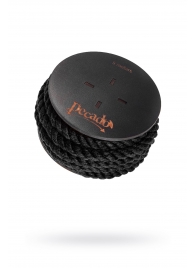 Черная веревка для шибари на катушке - 5 м. - Pecado - купить с доставкой в Пушкино