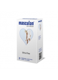 Особо тонкие презервативы Masculan Ultra Fine - 21 шт. - Masculan - купить с доставкой в Пушкино